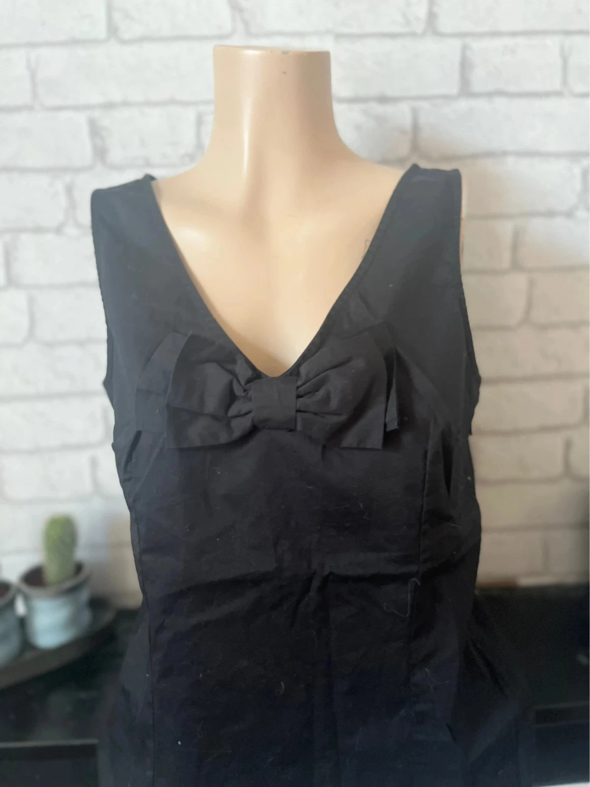 Top preto sem mangas - Tamanho 40 - H&M – photo 2
